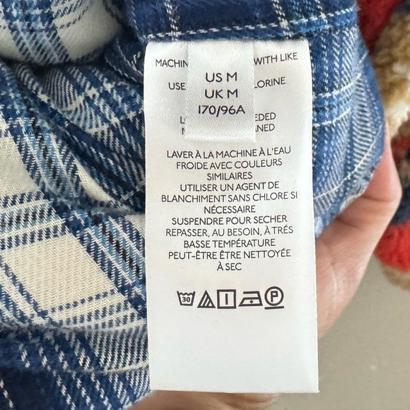 Anthropologie Pilcro Leopard Duster Jacket Sherpa Southwestern Country Boho Med - Picture 14 of 16